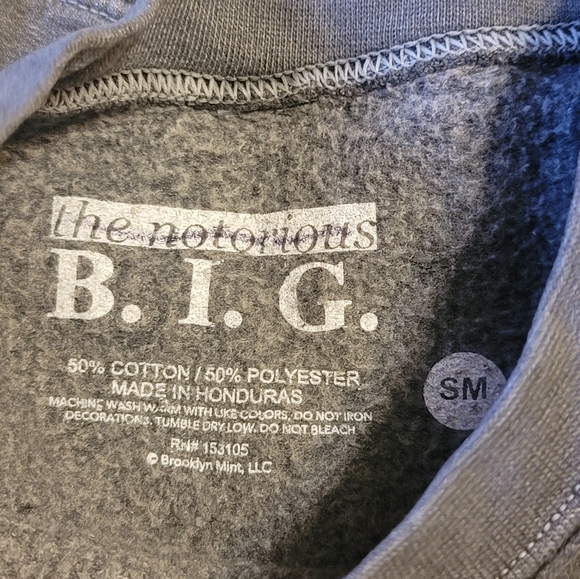 NOTORIOUS B.I.G SEWATSHIRT - Picture 6 of 7